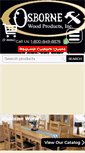Mobile Screenshot of osbornewood.com